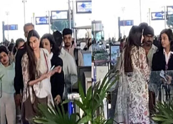 Athiya Shetty spotted at the airport; આથિયા શેટ્ટી એરપોર્ટ પર જોવા મળી; પાપારાઝીને એવોઈડ કરીને લો-પ્રોફાઈલ રહી