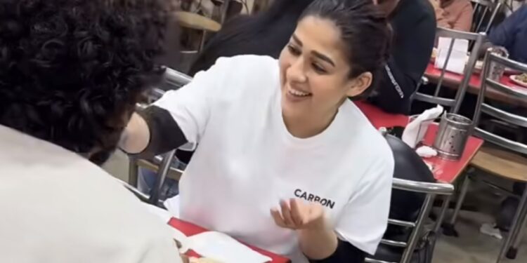Nayanthara-Vignesh Shivan enjoys dinner at Kake da dhaba restaurant