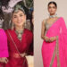 Malaika Arora stunned in pink saree at Aditi Rao Hydari and Siddharth’s wedding:અદિતિ રાવ હૈદરી અને સિદ્ધાર્થના લગ્નમાં ફૂચિયા ગુલાબી સાડીમાં મલાઈકા અરોરા છવાઈ ગઈ હતી