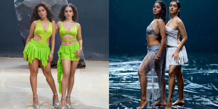 Sanya Malhotra shares a stunning pics with Sunidhi Chauhan:સાન્યા મલ્હોત્રાએ સુનિધિ ચૌહાણ સાથે અદભૂત તસવીરો શેર કરી, કોલબરેશનની અફવાઓ ફેલાવી
