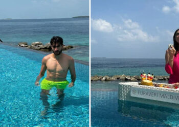 Palak Tiwari and Ibrahim Ali Khan are vacationing together in maldives