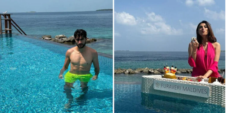 Palak Tiwari and Ibrahim Ali Khan are vacationing together in maldives