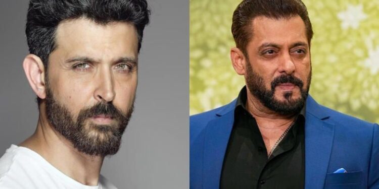 Hrithik Roshan And Salman Khan Share Screen Space For The First Time: હૃતિક રોશન અને સલમાન ખાન પહેલીવાર સ્ક્રીન સ્પેસ શેર કરે છે