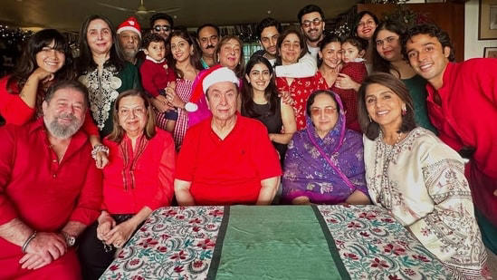 Inside Kapoor family Christmas: કપૂર પરિવારનું ક્રિસમસ સેલિબ્રેશન