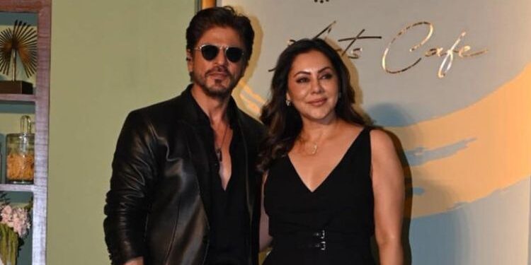 Shah Rukh Khan Stuns In An All Black Outfit At NMACC Event: શાહરૂખ ખાનની NMACC ઇવેન્ટમાં ઓલ બ્લેક આઉટફિટમાં જોરદાર એન્ટ્રી