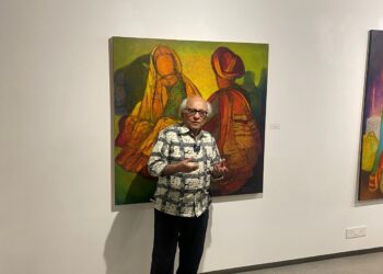 Vrindavan Solanki’s Art Show@Ahmedabad: વૃંદાવન સોલંકીની 60 વર્ષની આર્ટ સફરનું સેલિબ્રેશન એટલે લાઈન્સ ઓફ લાઈફ આર્ટ શો