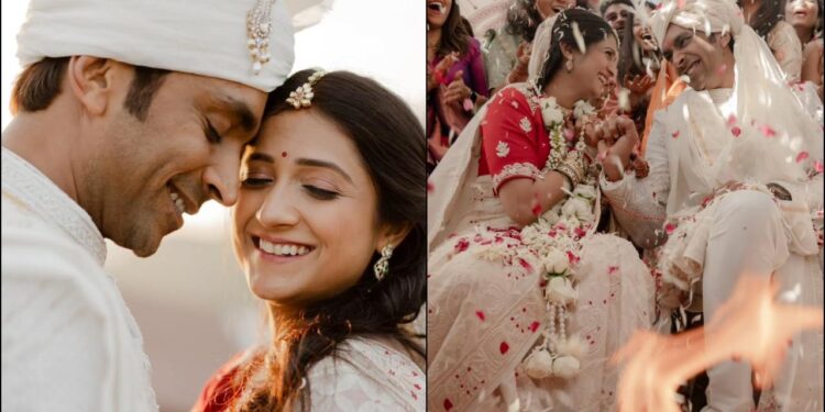 Arohi Patel and Tatsat got married:ગુજરાતી કલાકાર આરોહી પટેલ અને તત્સત મુન્શીના મેરેજ થયા