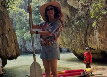 Keerthy Suresh shares photos of her Thailand honeymoon :કીર્તિ સુરેશે તેના પતિ એન્ટોની થટીલ સાથે તેના થાઈલેન્ડ હનીમૂનના ફોટા શેર કર્યા