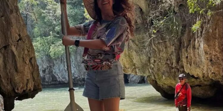 Keerthy Suresh shares photos of her Thailand honeymoon :કીર્તિ સુરેશે તેના પતિ એન્ટોની થટીલ સાથે તેના થાઈલેન્ડ હનીમૂનના ફોટા શેર કર્યા