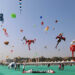 International kite Festival 2025@Ahmedabad: અમદાવાદમાં રિવરફ્રન્ટ પર આકાશમાં રંગબેરંગી પતંગોનો મેળો, વિદેશી પતંગબાજોનું અમદાવાદમાં આગમન
