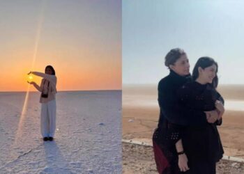 Navya Naveli Nanda shares pictures with Shweta Bachchan from their trip to the Rann of Kutch: નવ્યા નવેલી નંદાએ શ્વેતા બચ્ચન સાથે તેમની કચ્છના રણની સફરના ફોટો શેર કર્યા