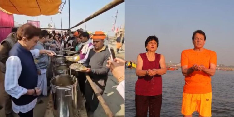 મહાકુંભ મેળામાં પહોંચ્યા ‘રામાયણ’ ફેમ અરુણ ગોવિલ, વહેંચ્યો પ્રસાદ, એક્ટરની સાદગી વિશે કરી વાત