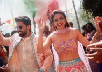 Keerthy Suresh shares pictures from her Mehendi ceremony with Antony Thattil after a month of their wedding: કીર્તિ સુરેશે તેમના લગ્નના એક મહિના પછી એન્ટની થટીલ સાથે તેની મહેંદી સમારંભની તસવીરો શેર કરી
