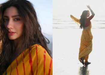 Who says you can’t wear a saree to the beach? Mahira Khan rocks the look in style: કોણ કહે છે કે તમે બીચ પર સાડી ન પહેરી શકો? માહિરાની અનોખી બીચસાઇડ સાડી શૈલી પર એક નજર