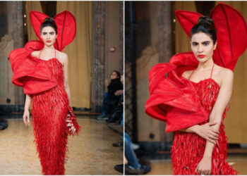 Taarak Mehta actor Deepti Sadhwani turns showstopper at Milan Fashion Week: તારક મહેતાની અભિનેત્રી દીપ્તિ સાધવાણી મિલાન ફેશન વીકમાં શોસ્ટોપર બની છે