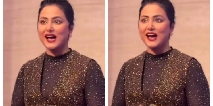 Hina Khan skips wearing wig, shows her real hair for the first time post-cancer diagnosis; says ‘I was nervous’: કેન્સર નિદાન પછી પહેલી વાર હિના ખાન વિગ પહેરવાનું ટાળે છે, પોતાના વાસ્તવિક વાળ બતાવે છે; કહે છે ‘હું ગભરાઈ ગઈ હતી’