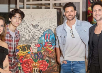 Hrithik Roshan supports ex wife Sussanne Khan at her project’s launch in Hyderabad: એક્સ વાઈફ સુઝાન ખાનના હૈદરાબાદમાં પ્રોજેક્ટ લોન્ચિંગમાં રિતિક રોશન સપોર્ટ કરે છે