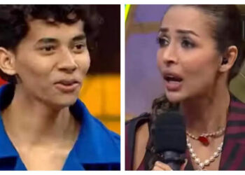 Malaika winked at the 16-year-old contestant and said, “Shall I call your mother?”મલાઈકા અરોરાને 16 વર્ષના સ્પર્ધકે પ્રેઝન્ટેશન વખતે આંખ મારી અને કિસ કરતાં ઠપકો આપે છે; કહે છે ‘શું હું તમારી માતાને બોલાવું?’