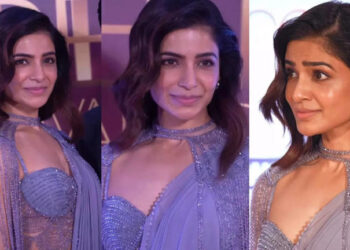 Samantha Ruth Prabhu’s pre-draped lavender saree is the saree of the week: સામંથા રૂથ પ્રભુની પ્રી-ડ્રેપ્ડ લવંડર સાડી ઓફ ધ વિક છે