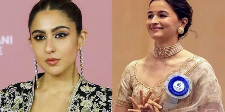 Sara Ali Khan reveals she felt envious of Alia Bhatt when she won the National Award: સારા અલી ખાને કહ્યું કે જ્યારે આલિયાએ રાષ્ટ્રીય પુરસ્કાર જીત્યો ત્યારે તેને ઈર્ષ્યા થઈ હતી