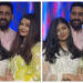 Aishwarya Rai, Aaradhya, and Abhishek Bachchan pose for a happy family picture at cousin’s wedding: પિતરાઈ ભાઈના લગ્નમાં ઐશ્વર્યા રાય, આરાધ્યા અને અભિષેક બચ્ચન એક હેપ્પી ફેમિલી ફોટો પોઝ આપે છે