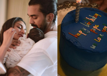 KL Rahul, Athiya Shetty’s Baby Girl Evaarah Gifts Customised ‘Happy Birthday Papa’ Cake To Dad; Cricketer Shares PIC: કેએલ રાહુલ, આથિયા શેટ્ટીની બેબી ગર્લ એવારાએ કસ્ટમાઇઝ્ડ ‘હેપ્પી બર્થડે પાપા’ કેક આપી, ક્રિકેટરે શેર કર્યો ફોટો