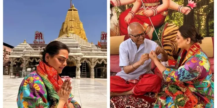 Shilpa Shirodkar: બિગ બોસ 18 ફેમ શિલ્પા શિરોડકરે ગુજરાતમાં અંબાજી માતા શક્તિ પીઠની મુલાકાત લીધી; સોશિયલ મીડિયા પર આધ્યાત્મિક અનુભવ શેર કરે છે: “ખરેખર ધન્ય”