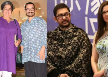 Aamir Khan Visits Ex-Wife Reena Dutta’s House With Current Girlfriend Gauri Spratt: આમિર ખાન ગર્લફ્રેન્ડ ગૌરી સ્પ્રેટ સાથે પૂર્વ પત્ની રીના દત્તાના ઘરે ગયો