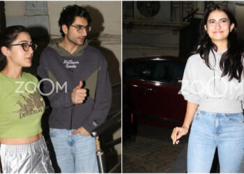 Ibrahim Ali Khan Watches Movie With Sister Sara Ali Khan, Rumoured Girlfriend Palak Tiwari: ઈબ્રાહિમ અલી ખાને બહેન સારા અલી ખાન અને રૂમર્ડ ગર્લફ્રેન્ડ પલક તિવારી સાથે ફિલ્મની મઝા માણી