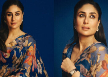 WAVES 2025: Kareena Kapoor’s Chiffon Saree Is A Love Letter To The Summer Florals: વેવ્સ ૨૦૨૫: કરીના કપૂરની શિફોન સાડી સમર ફ્લોરલ માટે એક લવલેટર છે