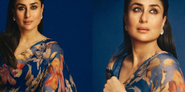 WAVES 2025: Kareena Kapoor’s Chiffon Saree Is A Love Letter To The Summer Florals: વેવ્સ ૨૦૨૫: કરીના કપૂરની શિફોન સાડી સમર ફ્લોરલ માટે એક લવલેટર છે