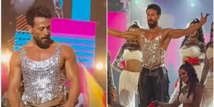 Tiger Shroff’s sparkly crop top triggers meme craze: fans jokingly claim, ‘It’s Shraddha Kapoor’s blouse’:ટાઇગર શ્રોફના ચમકતા ક્રોપ ટોપે મીમ ક્રેઝ જગાવ્યો, ચાહકો મજાકમાં કહ્યું, ‘આ શ્રદ્ધા કપૂરનું બ્લાઉઝ છે’