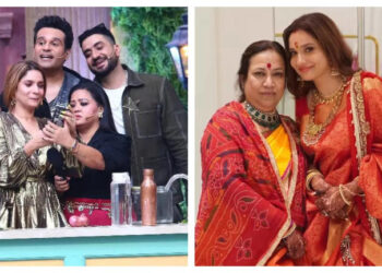 Ankita Lokhande video-calls her mother-in-law to say how much she misses her on the saas-bahu special episode: લાફ્ટર શેફ્સ 2: સાસ-બહુ સ્પેશિયલ એપિસોડમાં અંકિતા લોખંડેએ તેની સાસુને વીડિયો કોલ કરીને કહ્યું કે તે તેને કેટલી યાદ કરે છે.