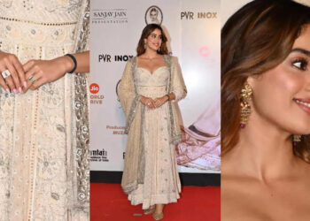 Janhvi Kapoor channels Rekha vibes in vintage glam at Umrao Jaan screening: ઉમરાવ જાન સ્ક્રિનિંગમાં જાહ્નવી કપૂર વિન્ટેજ ગ્લેમ મોડમાં બહાર આવી