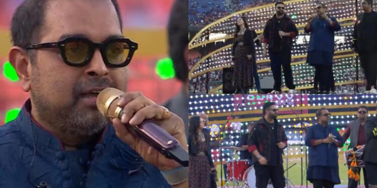 IPL 2025 Final: Shankar Mahadevan Lauds Operation Sindoor, Sings ‘Suno Gaur Se Duniya Walo’: IPL 2025 ફાઇનલ: શંકર મહાદેવને ઓપરેશન સિંદૂરની પ્રશંસા કરી, ગાયું ‘સુનો ગૌર સે દુનિયા વાલો’