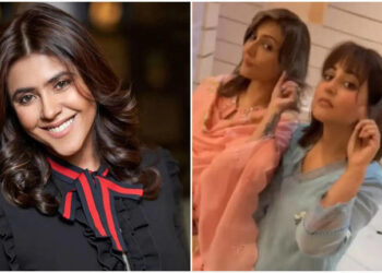 Ekta Kapoor Brings Two ‘Komolikas’ Urvashi Dholakia And Hina Khan Together In One Frame: એકતા કપૂર બે ‘કોમોલિકા’ ઉર્વશી ધોળકિયા અને હિના ખાનને એક ફ્રેમમાં એકસાથે લાવે છે