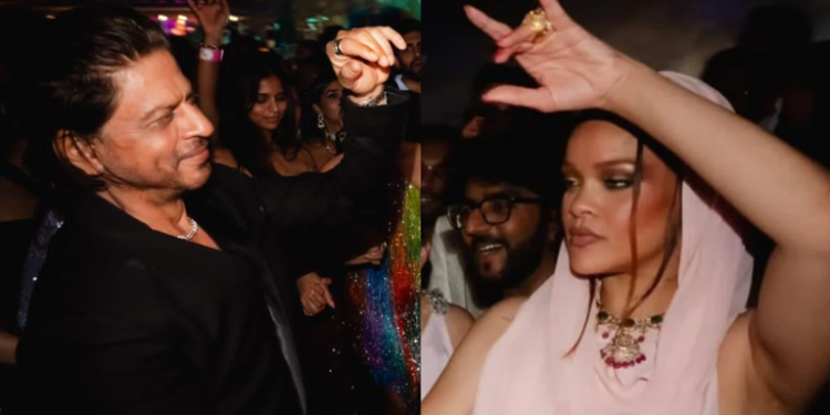 Rihanna and Shah Rukh Khan’s playful dance on ‘Chaiyya Chaiyya’ wins the internet once again: રીહાન્ના અને શાહરૂખ ખાનનો ‘છૈયા છૈયા’ પરનો રમતિયાળ ડાન્સ ફરી એકવાર ઇન્ટરનેટ જીત્યો