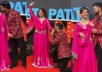 How Hina Khan recreated Deepika Padukone’s ‘Shanti Priya’ look for this festive season: આ ફેસ્ટિવ સિઝનને લઈ હિના ખાને દીપિકા પાદુકોણના ‘શાંતિ પ્રિયા’ લુકને રિ-ક્રિએટ કર્યો