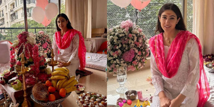 Sara Ali Khan thanks fans for showering wishes on her birthday, writes, “thankful and blessed”: સારા અલી ખાને તેના બર્થડે પર શુભેચ્છાઓ પાઠવવા બદલ ચાહકોનો આભાર માન્યો