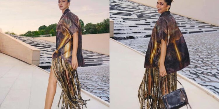 Deepika Padukone serves Parisian glam in fringe skirt and abstract prints at Louis Vuitton Prize 2025: લુઇ વિટ્ટોન પ્રાઇઝ 2025માં દીપિકા પાદુકોણે ફ્રિન્જ સ્કર્ટ અને એબ્સ્ટ્રેક્ટ પ્રિન્ટમાં પેરિસિયન ગ્લેમ પીરસ્યું
