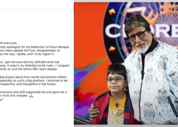 KBC 17 contestant Ishit Bhatt apologises after receiving backlash for behavior with Amitabh Bachchan: KBC 17 ના સ્પર્ધક ઇશિત ભટ્ટે અમિતાભ બચ્ચન સાથેના વર્તન બદલ માફી માંગતા કહ્યું “મારું વલણ ખોટું હતું
