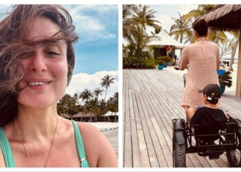 Kareena Kapoor’s weekend vibes are all about cycling with Taimur, enjoying beach day out; Katrina Kaif reacts: કરીના કપૂરનો મજેદાર વિકેન્ડ, તૈમૂર સાથે સાયકલ ચલાવી, બીચ ડેની મસ્તી અને કેટરિની પ્રતિક્રિયા