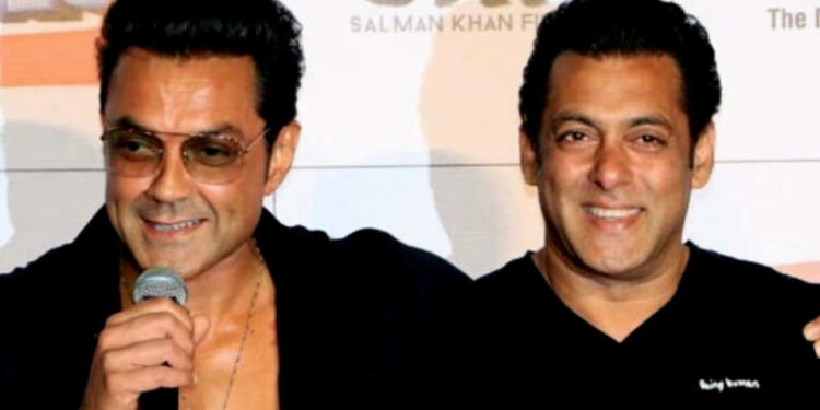 Salman Gave Me Chance To Work…’: Bobby Deol Credits Salman Khan For His Comeback, Says ‘Whole World Wants It’:સલમાને મને કામ કરવાની તક આપી…’: બોબી દેઓલે સલમાન ખાનને તેના કમબેકની ક્રેડિટ આપી કહ્યું ‘આખી દુનિયા તે ઇચ્છે છે’