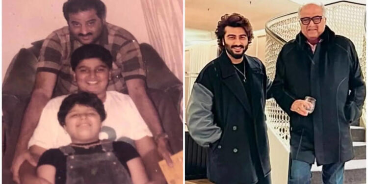 Arjun Kapoor Drops Unseen Picture With Father Boney Kapoor On His 70th Birthday: Proud To Be Your Son: અર્જુન કપૂરે પિતા બોની કપૂર સાથે તેમના 70મા જન્મદિવસ પર એક અદ્રશ્ય તસવીર શેર કરી: તમારો પુત્ર હોવાનો ગર્વ છે