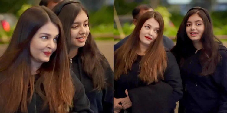 Aishwarya Rai Bachchan and Aaradhya kick off holiday mood; duo shines during airport appearance: ઐશ્વર્યા રાય બચ્ચન અને આરાધ્યાએ હોલિડે મૂડ શેર કર્યો; એરપોર્ટ પર દેખાવ દરમિયાન જોડી ચમકી