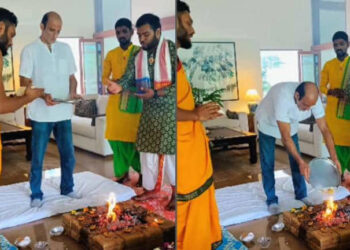 Akshaye Khanna performs Vastu Shanti puja at his Alibaug bungalow after Dhurandhar success: ધુરંધરની સફળતા બાદ અક્ષય ખન્નાએ પોતાના અલીબાગના બંગલામાં કરી વાસ્તુ શાંતિ પૂજા