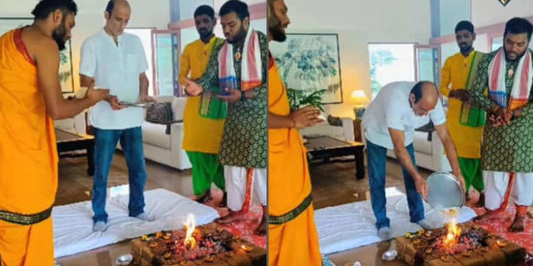 Akshaye Khanna performs Vastu Shanti puja at his Alibaug bungalow after Dhurandhar success: ધુરંધરની સફળતા બાદ અક્ષય ખન્નાએ પોતાના અલીબાગના બંગલામાં કરી વાસ્તુ શાંતિ પૂજા