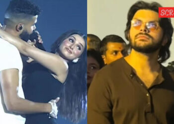 Tara Sutaria hugged AP Dhillon on stage; the internet decided boyfriend Veer Pahariya was jealous. He wasn’t: તારા સુતારિયાએ સ્ટેજ પર એપી ધિલ્લોનને ગળે લગાવ્યો; ઇન્ટરનેટે નક્કી કર્યું કે બોયફ્રેન્ડ વીર પહારિયા ઈર્ષ્યા કરતો હતો, જો કે તે ઈર્ષ્યા કરતો ન હતો