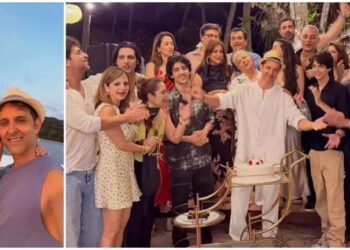 Inside Hrithik Roshan’s yacht birthday with Saba Azad, Sussanne Khan, Arslan Goni and sons, ‘An absolute privilege to be alive’:સબા આઝાદ, સુઝાન ખાન, અર્સલાન ગોની અને પુત્રો સાથે ઋતિક રોશનના યાટ જન્મદિવસની અંદર, ‘જીવંત રહેવું એ એક સંપૂર્ણ લહાવો છે’