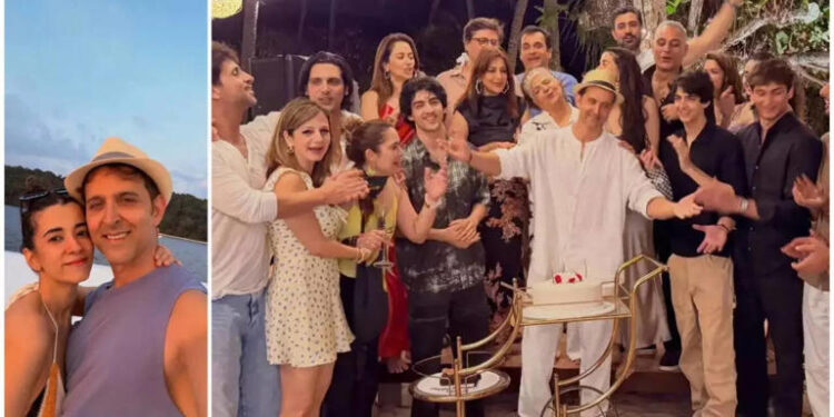 Inside Hrithik Roshan’s yacht birthday with Saba Azad, Sussanne Khan, Arslan Goni and sons, ‘An absolute privilege to be alive’:સબા આઝાદ, સુઝાન ખાન, અર્સલાન ગોની અને પુત્રો સાથે ઋતિક રોશનના યાટ જન્મદિવસની અંદર, ‘જીવંત રહેવું એ એક સંપૂર્ણ લહાવો છે’